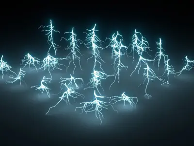 Lightning Pack v24 3D model