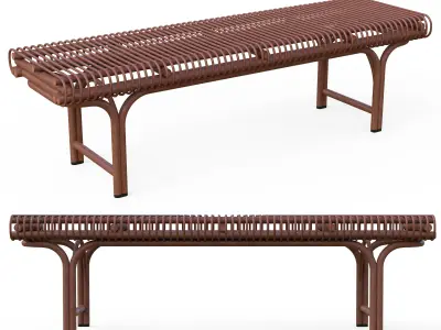 expormim 202 Bench by Joaquim Belsa 3D model