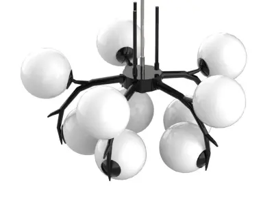 CEILING LIGHT CHANDELIER 3D model