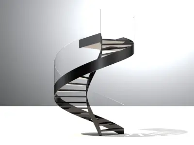 Spiral Staircase Free 3D model purchase