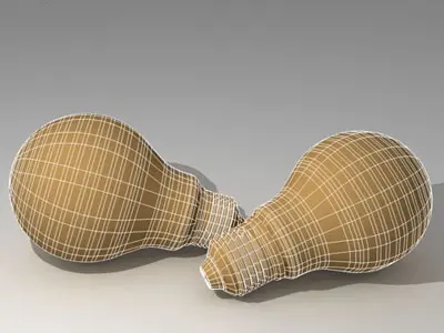 Light bulbs 3D model