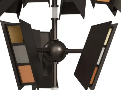 Lennox Grand Chandelier  3D model