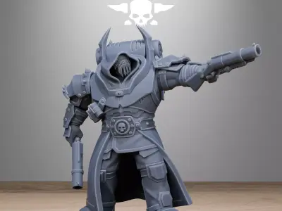 Corrupted Guard Destructor  3D print model