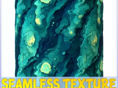 Stylized Ground Seamless Texture Texture 21