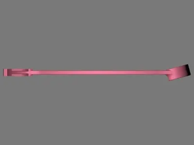 10mm M6 Combination wrenches Light-weight Shape of JIS standard 3D print model