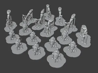 Hive-City Guard Rough Rider Squad 3D print model