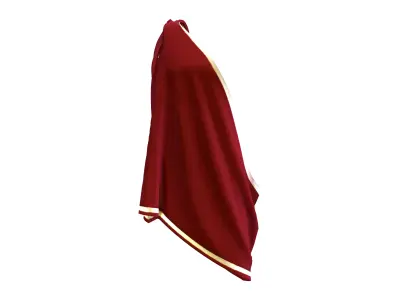 Mens Emperor Toga Low-poly 3D model