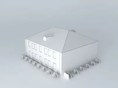 Riga Ieriku street 13 Free 3D model