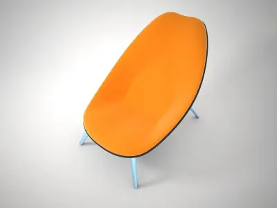 06 HEY CHAIR 3D model