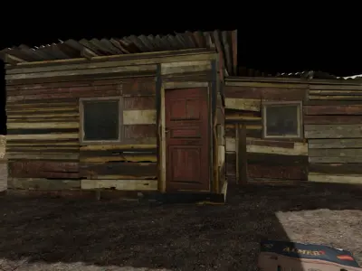 Environment Shanty Pack V1 Low-poly 3D model