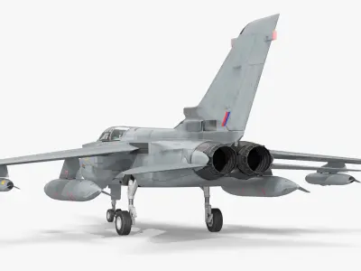  Tornado GR4 Tactical Combat Aircraft Simplified 