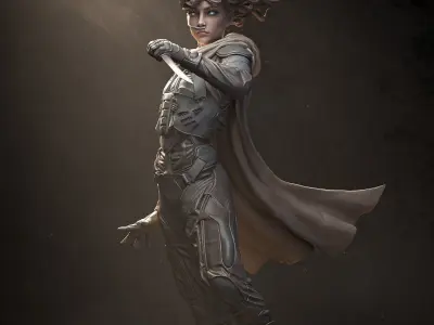 CHANI - DUNE 3D PRINT 3D print model