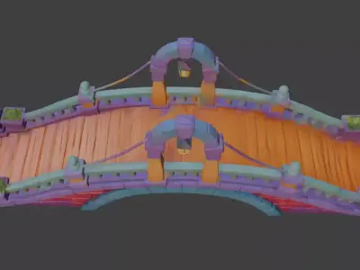 Bridge 3d Model 3D model