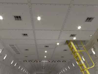  Cargo Aircraft Interior 