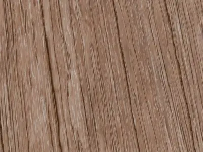 Polished Dark Walnut Wood Grain PBR Texture