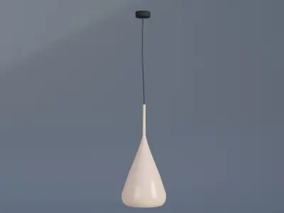 Pendant light ceiling Low-poly 3D model