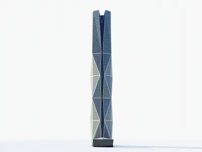 PIF Tower - Riyadh Saudi arabia 3D model