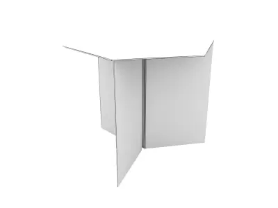 Slit Table Free 3D model