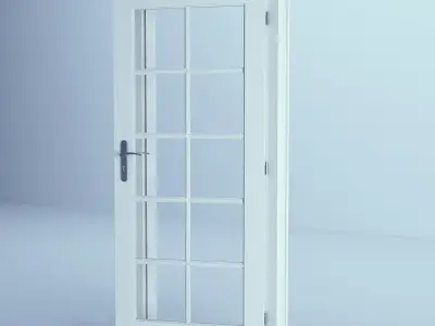 White Door 40 3D model