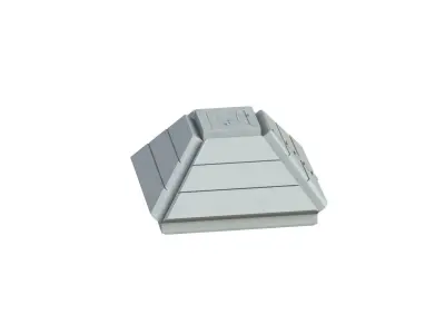 Sci Fi Object No 3199 Low Poly Low-poly 3D model