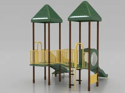 Play Booster 4 3D model