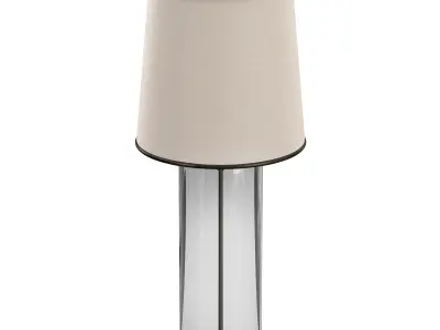 Tall Buffet Table Lamp 3D model