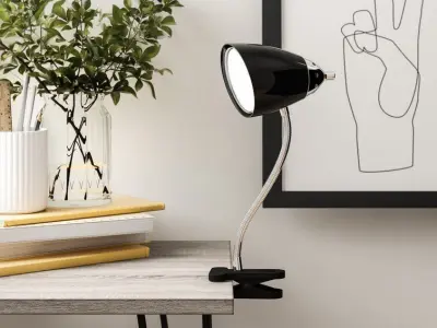 Zainab Clip On Lamp - Colour 3D model purchase