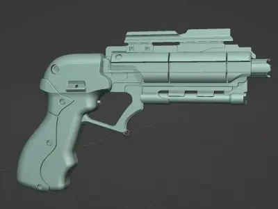 Sadtech CPS Blaster from the Show Continuum Kiera Cameron 3D print model