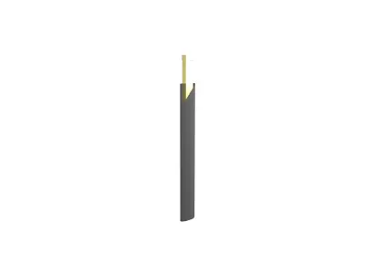 Chopsticks v1 007 Low-poly 3D model