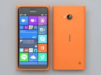 Nokia Lumia 730 3D model
