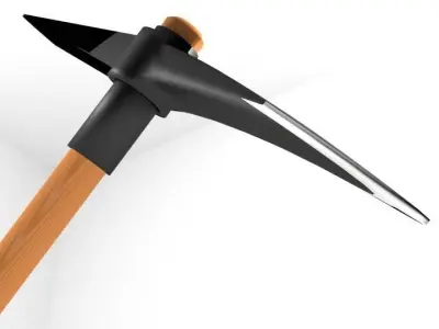 Civil Tool - Pick-axe 3D model