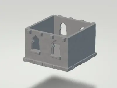 modular arabic building set -stl file- 3D print model