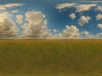 53 HDRI Marvelous Sky Panoramas Low-poly 3D model