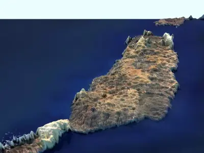 Fuerteventura Island 3D model