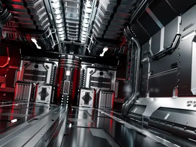  25 SciFi Props - GameReady and Rendering 