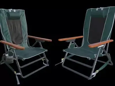 Wilderness Backpacker Chair 3D model