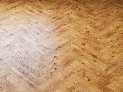 Parquet Ash Coswick Inspire FRENCH ESTATE Natural 3D model