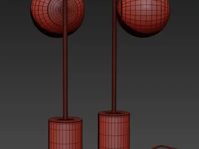 Flos Stem Table Lamp 3D model