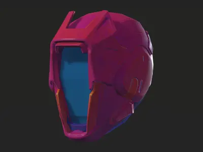 Redemption Pack Low-poly 3D model