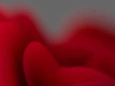 Windows 11 style wallpapers Blender scene 3D model