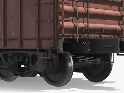  PRR Sliding Door X58B Wagon Used 