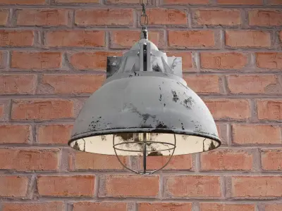 Hanging Industrial Light 3D model