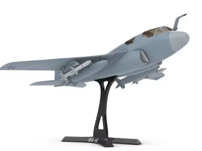 EA-6B Prowler 3D print model
