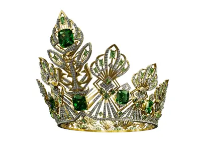 Miss Grand  Crown 3D model