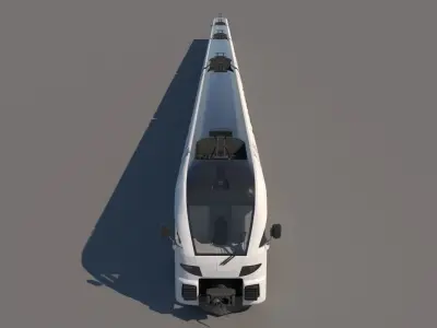 Stadler Dosto Passenger Train 3D model