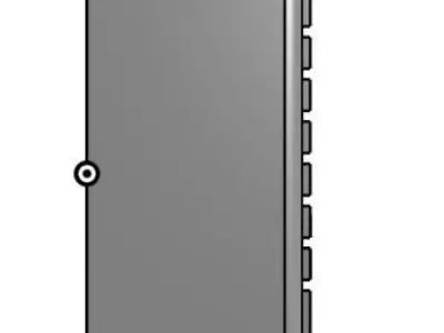 Iconic Friends Monicas door intercom 3D print model