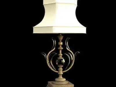 10 lamps 3d models pack 3D model