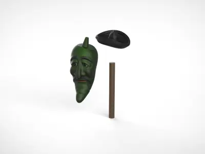 Jose Jalapeno 3D print model