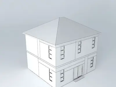 Small Bungalow Free 3D model