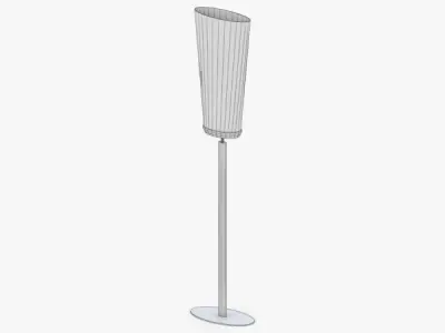1442 - Floor Lamp Low-poly 3D model
